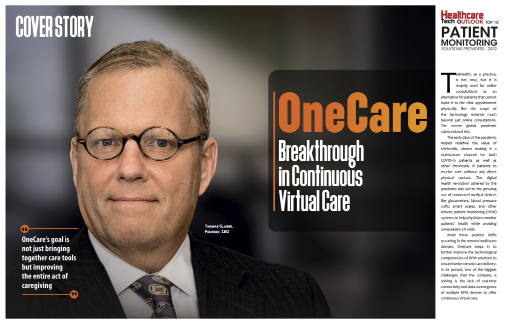 OneCare Cover Story Healthcare Tech Outlook